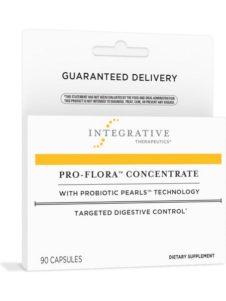 Integrative Therapeutics, Pro-Flora™ Concentrate with Probiotic Pearls™ Technology, 90 capsules