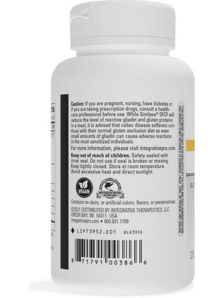 Integrative Therapeutics, Similase® GFCF, 120 capsules