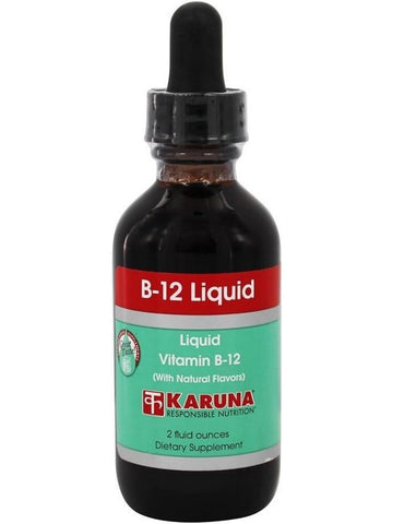 Karuna, B-12 Liquid, 2 Fluid Ounces