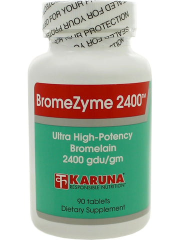 Karuna, BromeZyme 2400, 90 Tablets