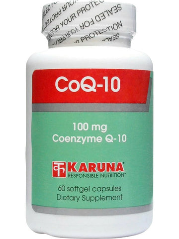 Karuna, CoQ-10, 60 Softgel Capsules