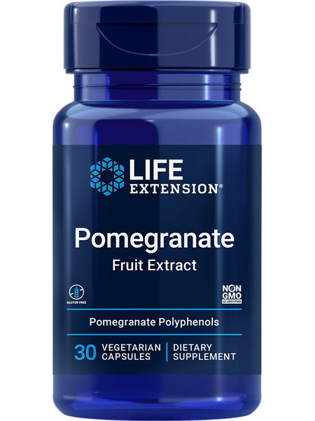 Life Extension, Pomegranate Fruit Extract, 30 vegetarian capsules