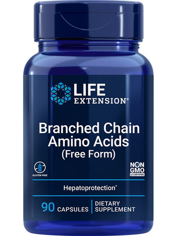 Life Extension, Branched Chain Amino Acids, 90 capsules