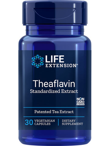 Life Extension, Theaflavin Standardized Extract, 30 vegetarian capsules