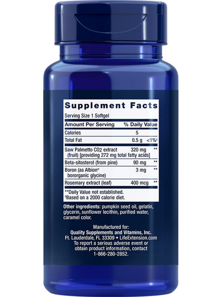 Life Extension, PalmettoGuard® Saw Palmetto and Beta-Sitosterol, 30 softgels