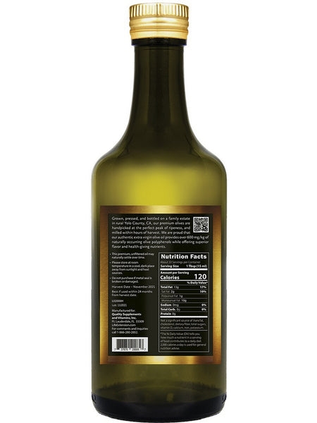 Life Extension, California Estate Extra Virgin Olive Oil, 500 ml