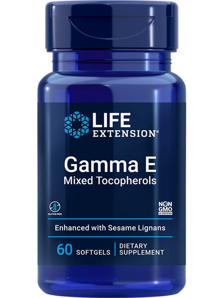 Life Extension, Gamma E Mixed Tocopherols, 60 softgels