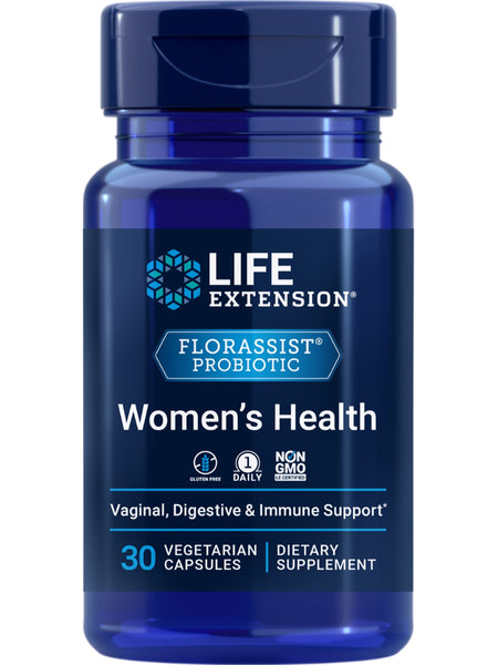 Life Extension, FLORASSIST® Probiotic Women's Health, 30 vegetarian capsules