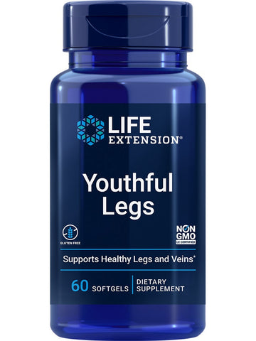 Life Extension, Youthful Legs, 60 softgels