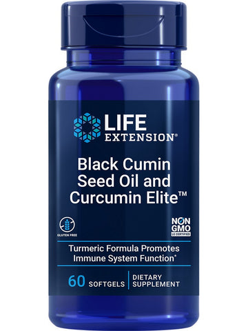 Life Extension, Black Cumin Seed Oil and Curcumin Elite™, 60 softgels