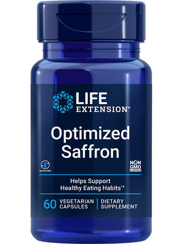 Life Extension, Optimized Saffron, 60 vegetarian capsules