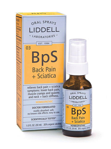 Liddell Homeopathic, Back Pain Sciatica Spray, 1 oz