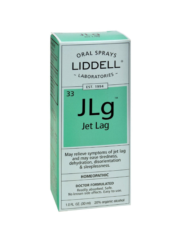 Liddell Homeopathic, Jet Lag Spray, 1 oz