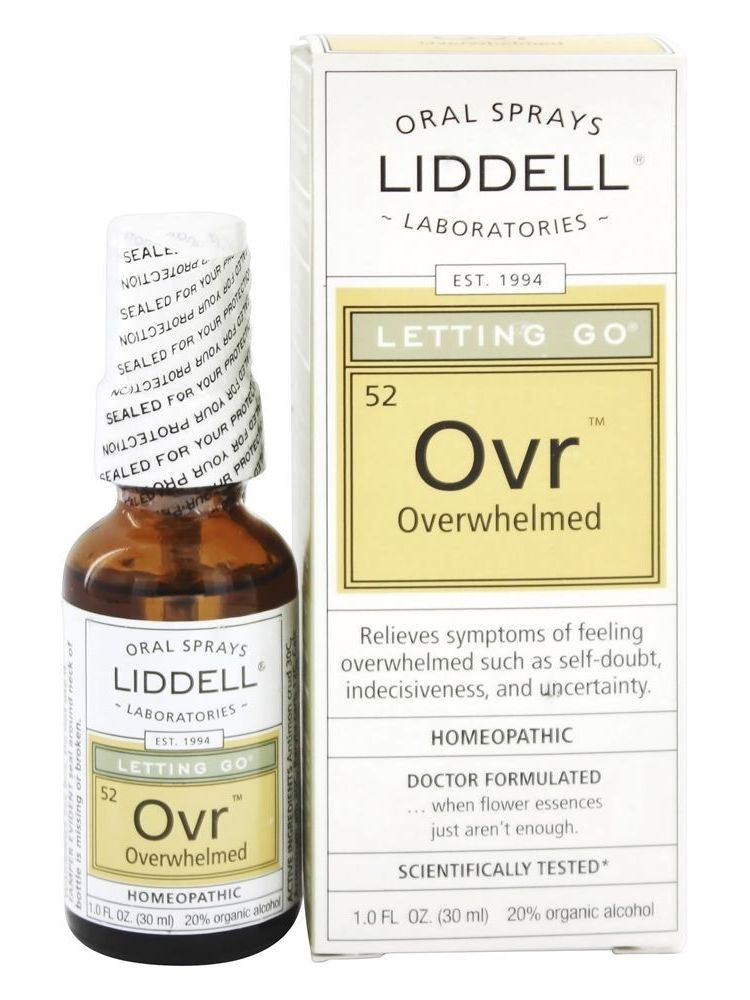 Liddell Homeopathic, Letting Go-Overwhelmed, 1 oz