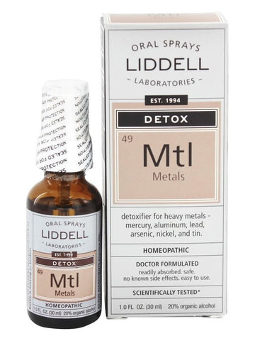 Liddell Homeopathic, Metals Detox, 1 oz