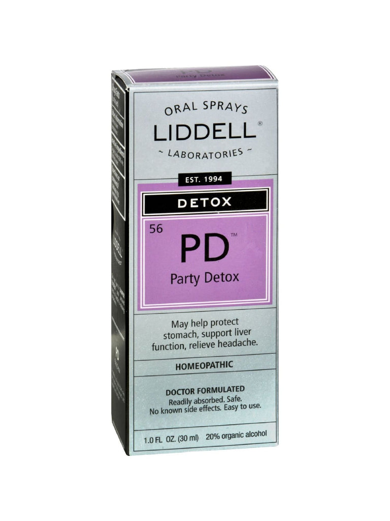 Liddell Homeopathic, Party Detox, 1 oz