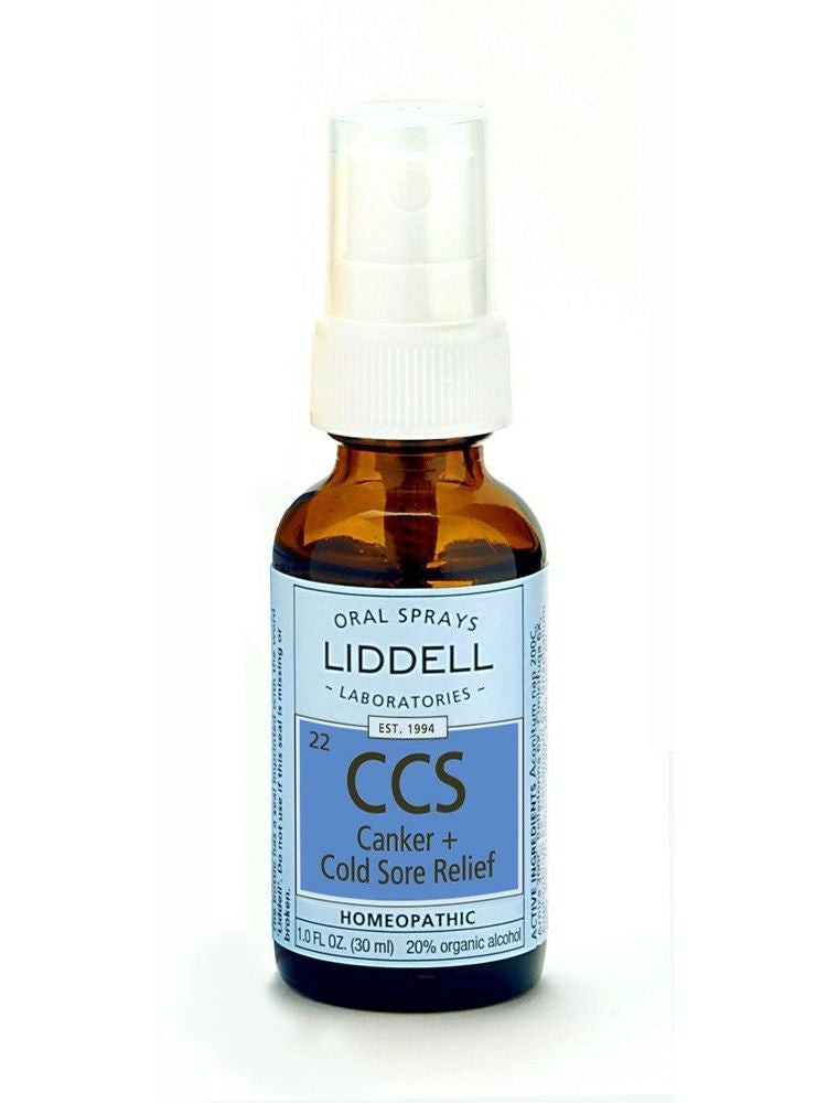 Liddell Homeopathic, Canker & Cold Sore Relief, 1 oz