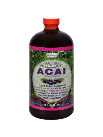 Only Natural, Acai 100% Purest Standardized, 32 oz