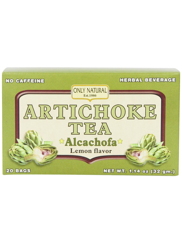 Only Natural, Artichoke Tea, 20 bags