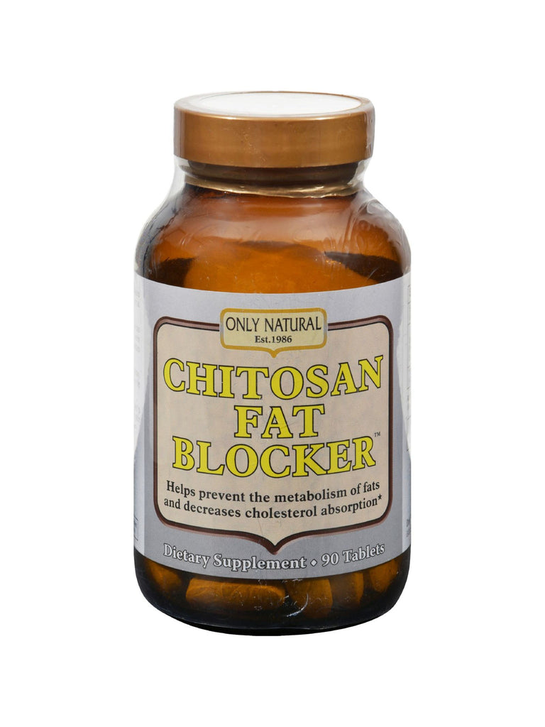 Only Natural, Chitosan Fat Blocker, 90 tabs