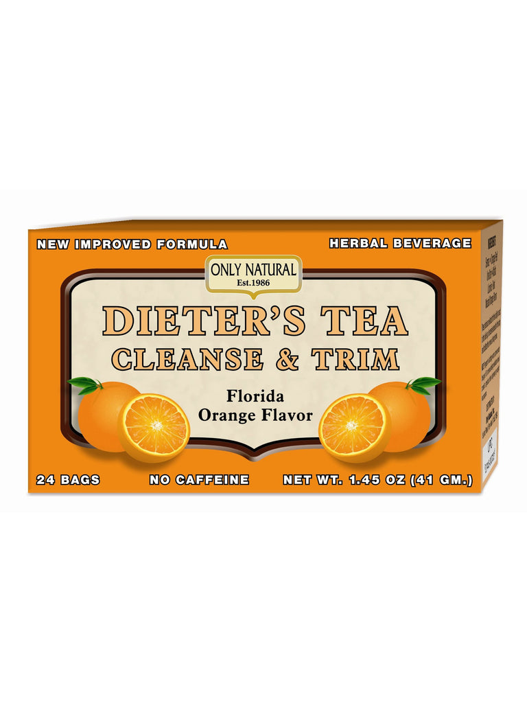Dieter's Cleansing Tea Orange, 24 bags, Only Natural