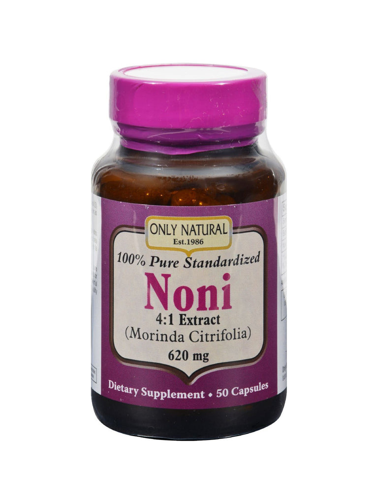 Only Natural, Noni 4:1 Extract 620mg, 50 caps