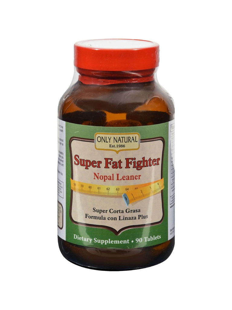 Only Natural, Super Fat Fighter (Nopal Leaner Formula), 90 tabs