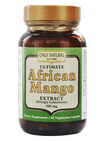 Only Natural, Ultimate African Mango, 60 caps