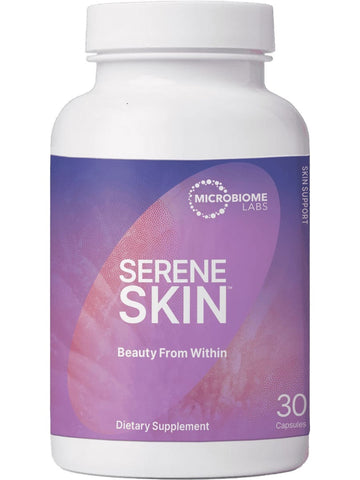 Microbiome Labs, Serene Skin, 30 Capsules