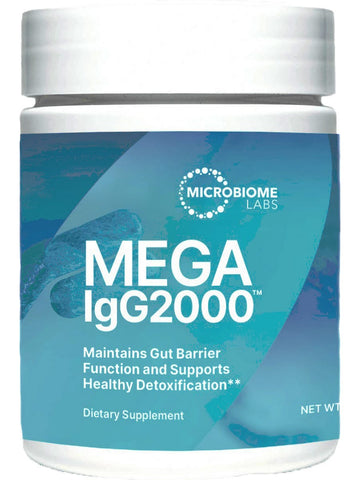 Microbiome Labs, Mega IgG2000, 2.1 oz