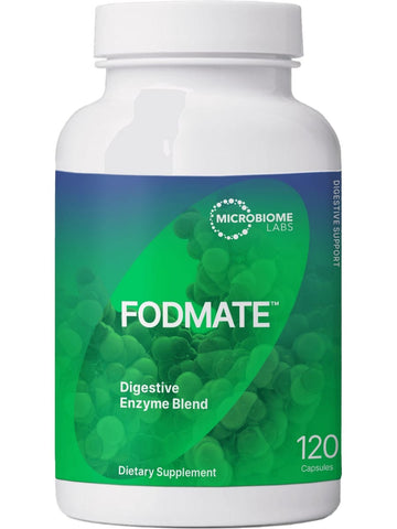 Microbiome Labs, FODMATE, 120 Capsules