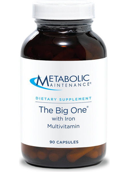 Metabolic Maintenance, The Big One® with iron, 90 capsules