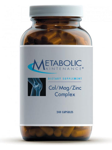 Metabolic Maintenance, Cal/Mag/Zinc Complex, 240 capsules