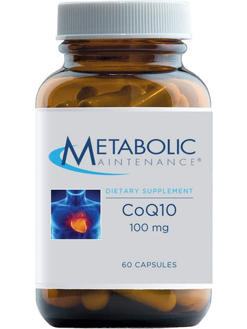 Metabolic Maintenance, CoQ10 100 mg, 60 capsules