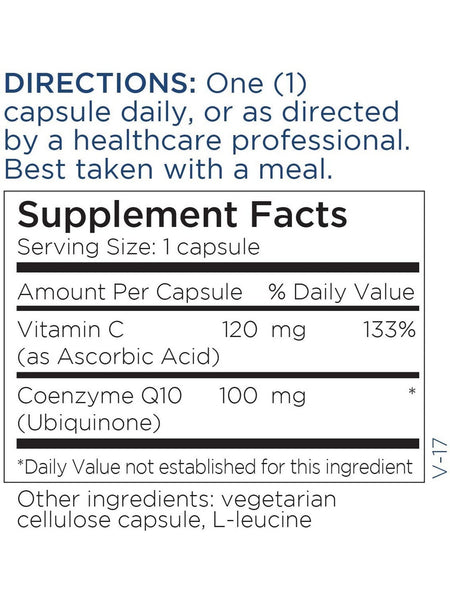 Metabolic Maintenance, CoQ10 100 mg, 60 capsules