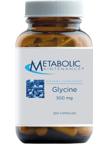 Metabolic Maintenance, Glycine Capsules, 250 capsules