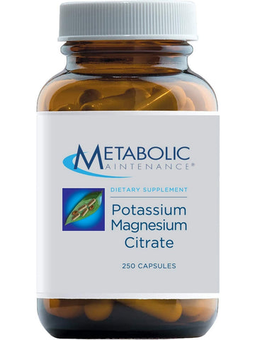 Metabolic Maintenance, Potassium/Magnesium Citrate, 250 capsules