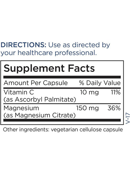 Metabolic Maintenance, Magnesium Citrate, 120 capsules