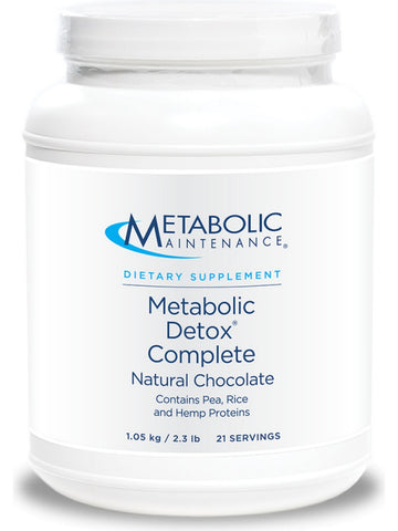 Metabolic Maintenance, Metabolic Detox® Complete (Chocolate), 1.05 kg