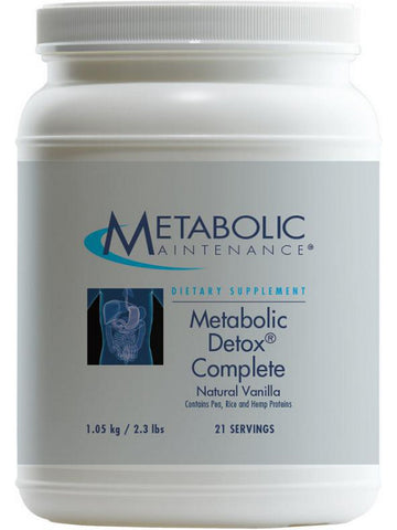 Metabolic Maintenance, Metabolic Detox® Complete (Vanilla), 1.05 kg