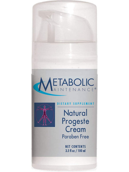 Metabolic Maintenance, Natural Progeste Cream, 3.5 fl oz