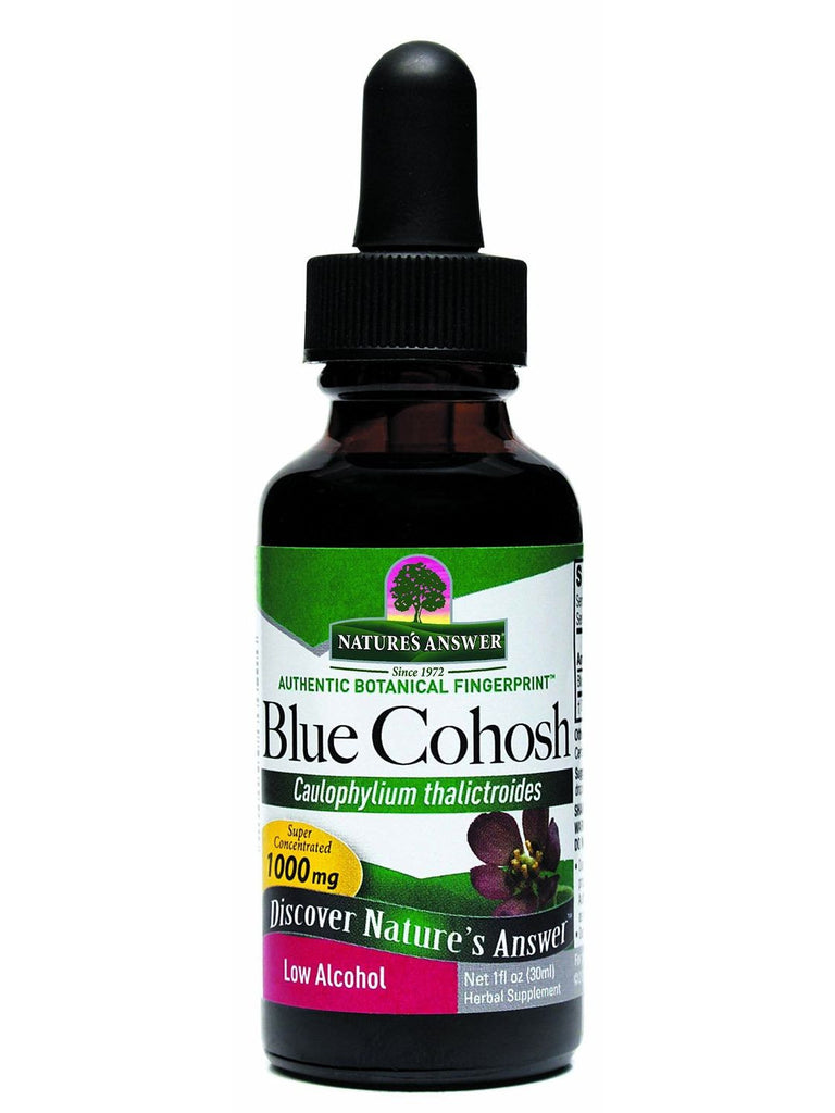 Blue Cohosh Extract, 1 oz, Nature's Answer