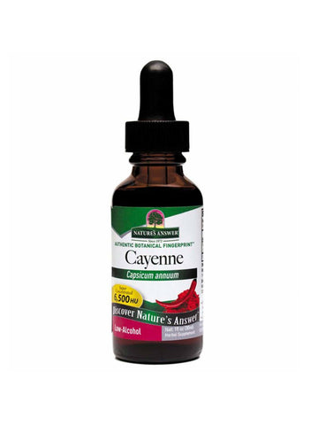 Cayenne Capsicum Tincture, 1 oz, Nature's Answer