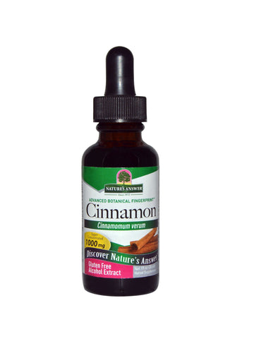 Cinnamon Extract, 1 oz, Nature's Answer