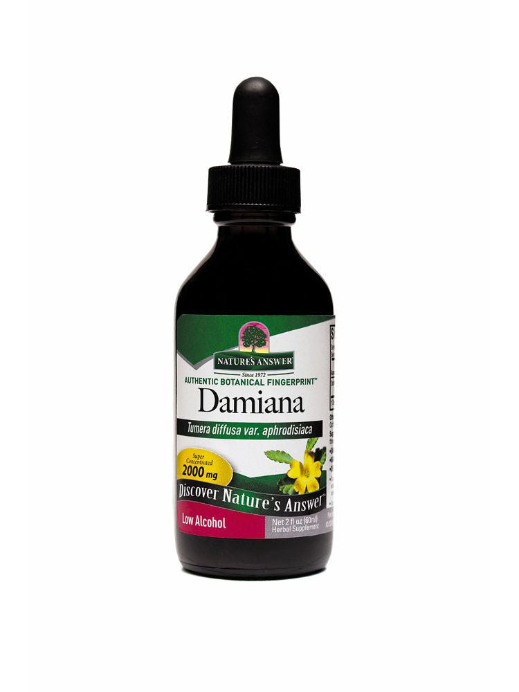 Damiana Leaf Extract, 2 oz, Nature's Answer