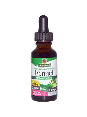 Fennel Seed Extract, 1 oz, Nature's Answer