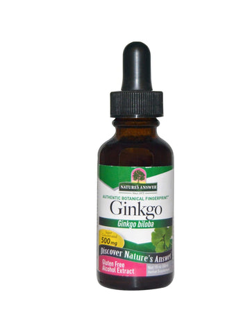 Ginkgo Biloba Extract, 1 oz, Nature's Answer
