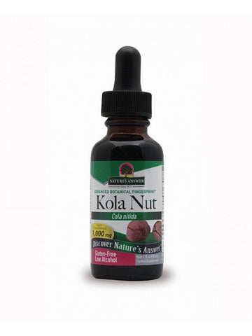 Kola Nut Extract, 1 oz, Nature's Answer