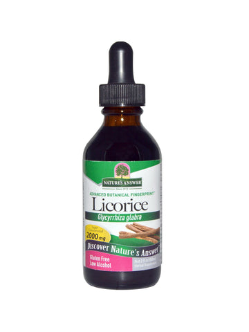 Licorice Root Extract, 2 oz, Nature's Answer
