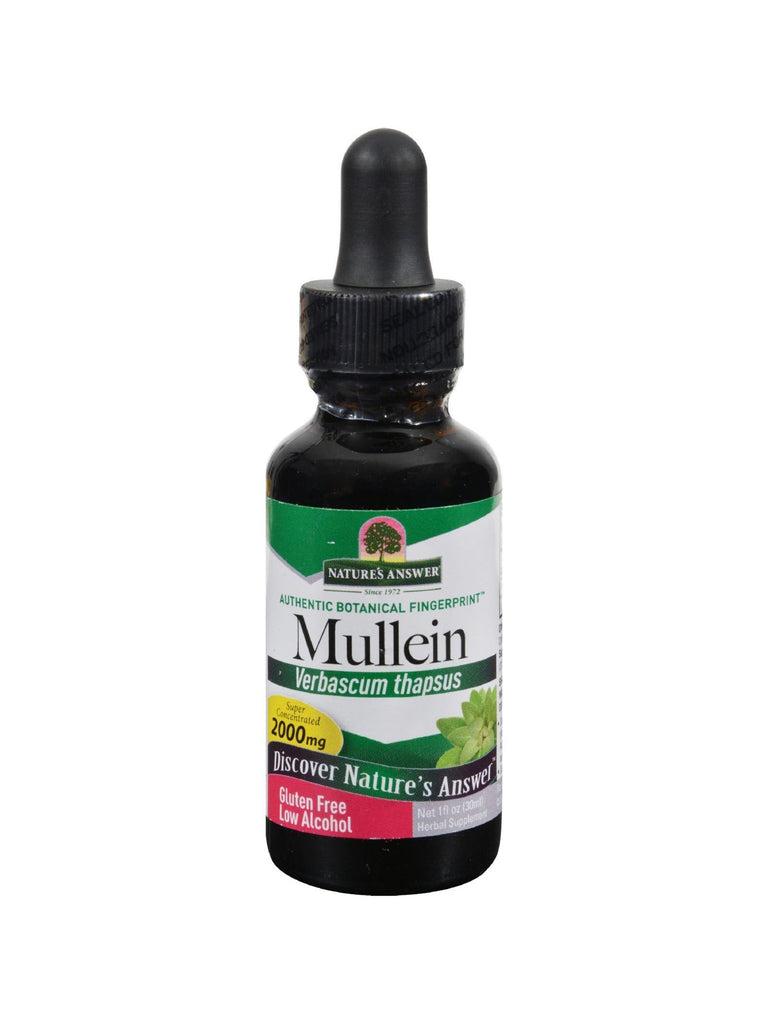 Mullein Leaves Extract, 1 oz, Nature's Answer